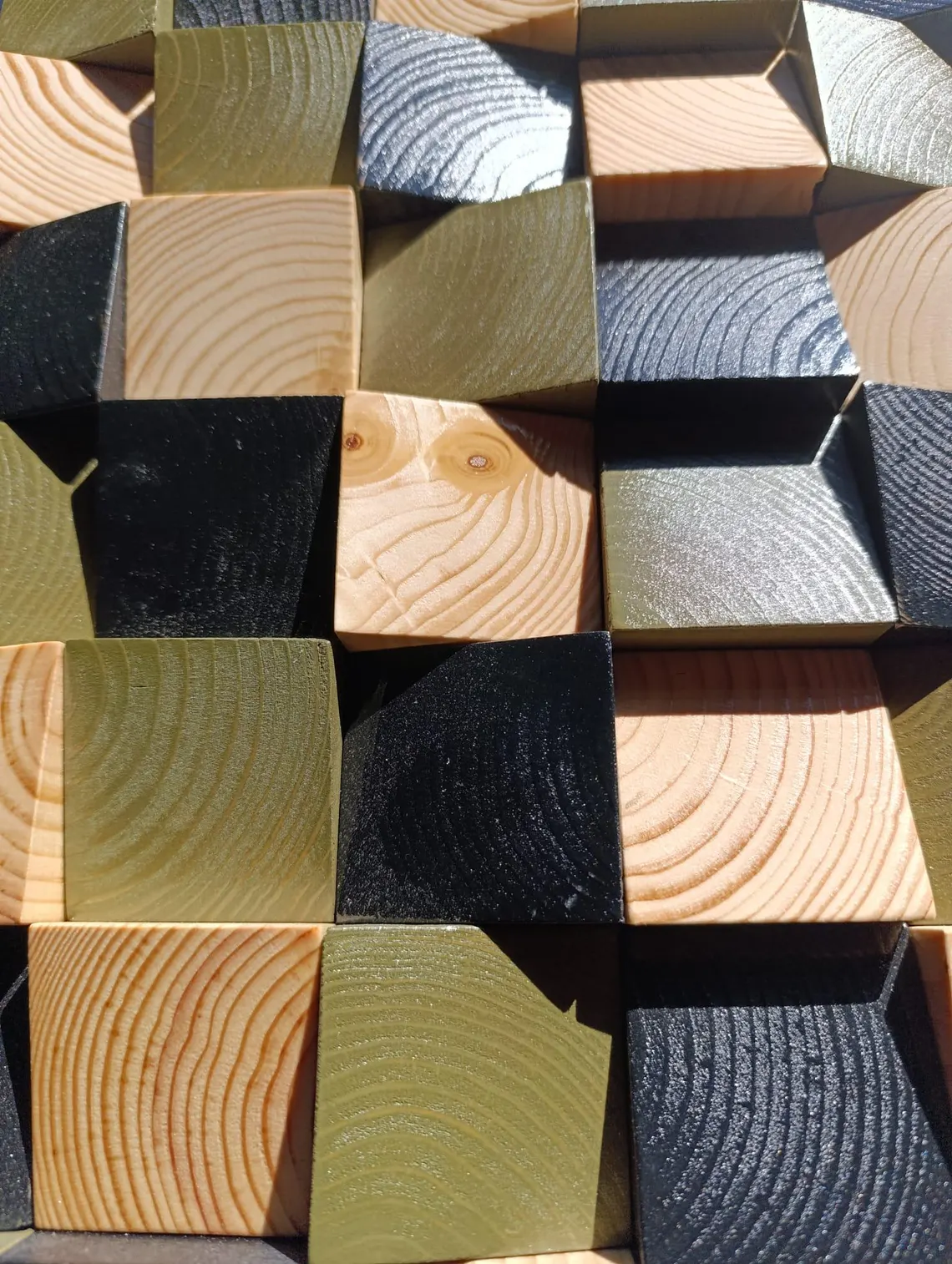 Arte de pared verde - Imagen 5