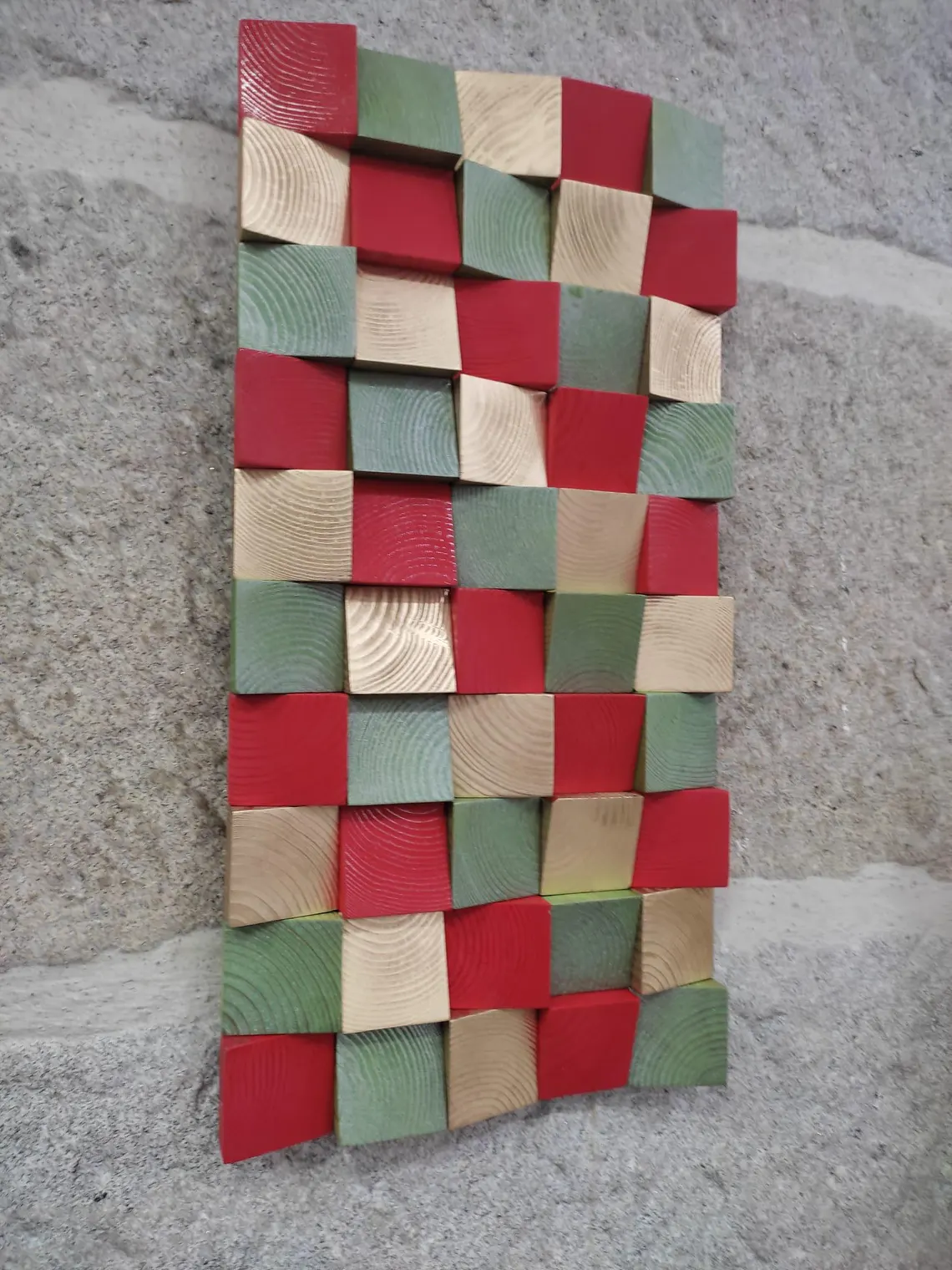 Arte de madera brillante