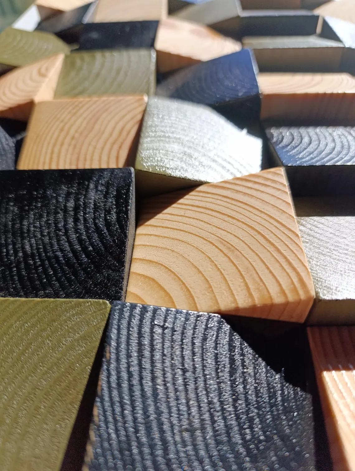 Arte de pared verde - Imagen 7