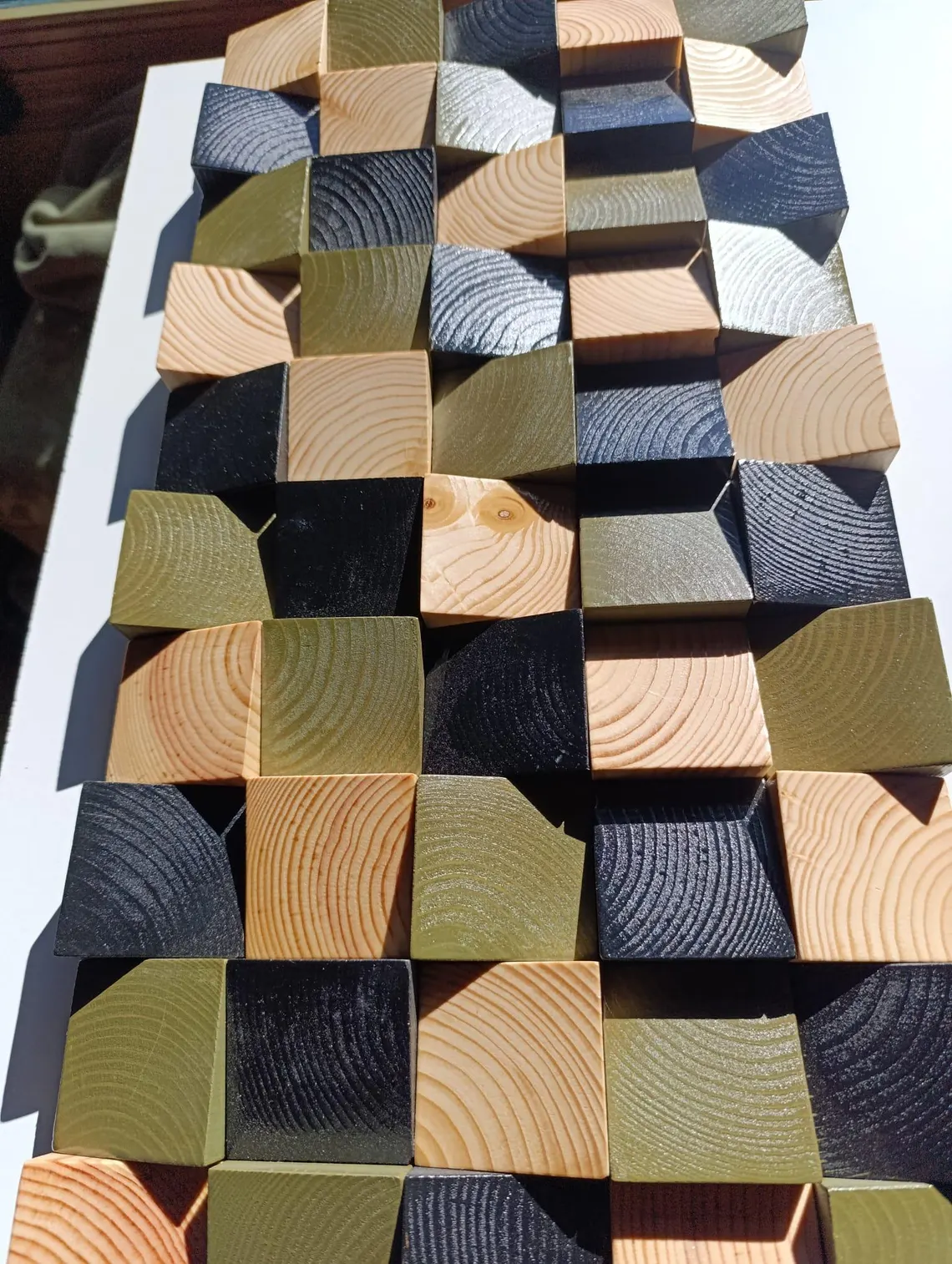 Arte de pared verde - Imagen 4